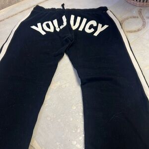 100% cotton juicy couture track pants size small